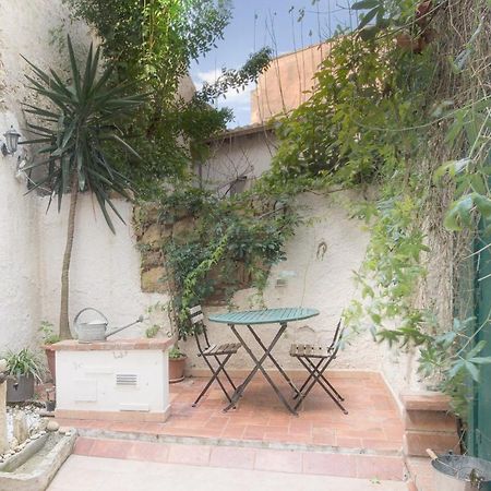 Right House - Small Garden In Old Town - Historical Castle District Cagliari Bagian luar foto